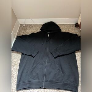 Black zip up